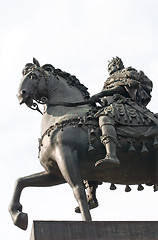 Image showing Peter The Great equestrial statue