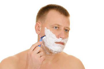 Image showing shaving
