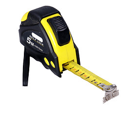 Image showing tape measure(clipping path included)