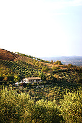 Image showing italian mountain farmhouse