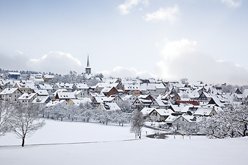 Image showing winter village