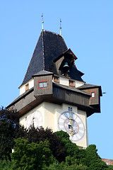 Image showing Clock-Tower Graz