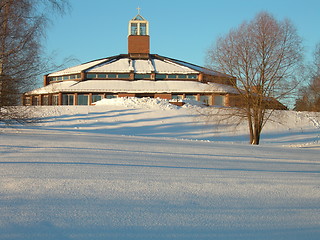 Image showing Voksen church