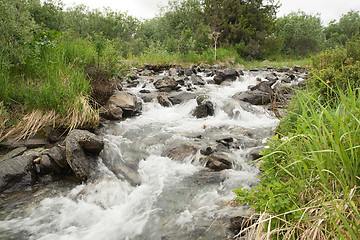 Image showing Mountain river