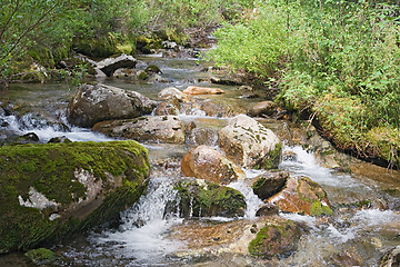 Image showing Mountain river