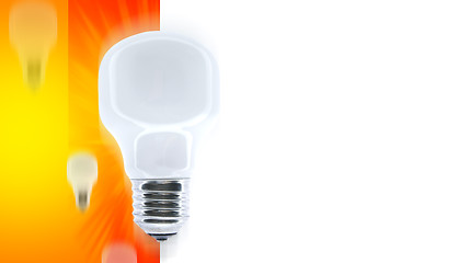 Image showing White bulb