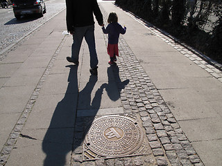 Image showing Father and child