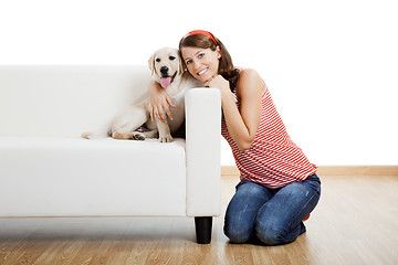 Image showing Girl with her best friend