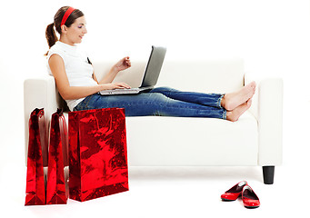 Image showing Online shopping