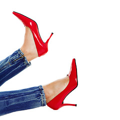 Image showing Sexy Red Shoes