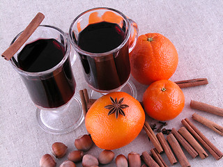 Image showing hot wine