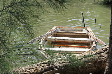 Image showing Boat on the river 