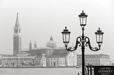 Image showing Venice in sepia