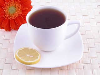 Image showing tea with pleasure