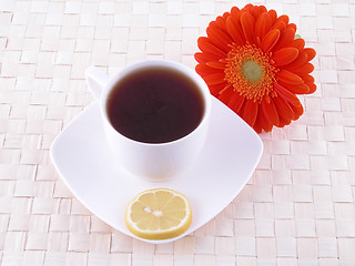 Image showing tea with pleasure