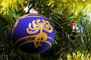 Image showing Christmas-tree decorations