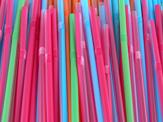 Image showing straws