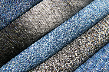 Image showing Jeans background