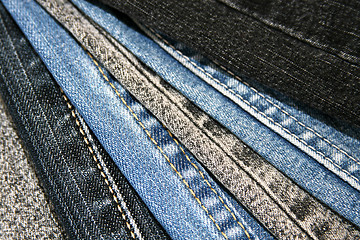 Image showing Jeans background