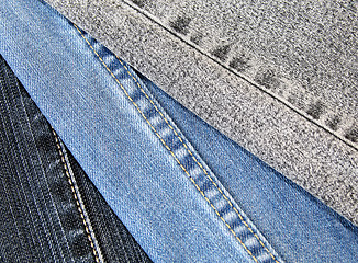 Image showing Jeans background