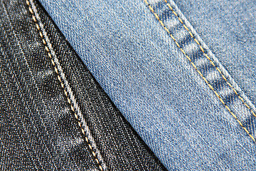 Image showing Jeans background