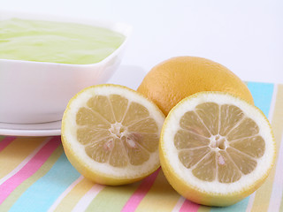 Image showing lemon jelly