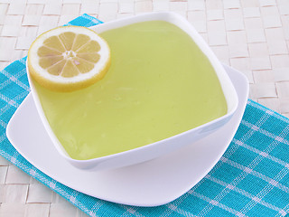 Image showing lemon jelly