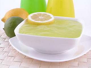 Image showing lemon jelly