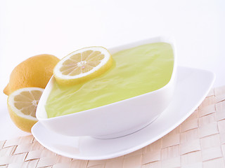 Image showing lemon jelly