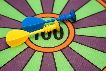 Image showing Darts