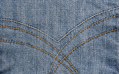 Image showing Jeans background