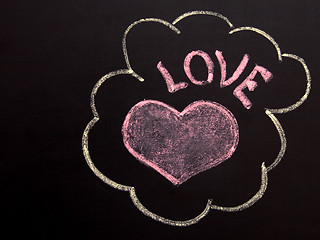 Image showing Blackboard_love_2