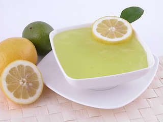 Image showing lemon jelly