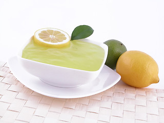 Image showing lemon jelly