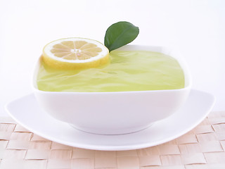 Image showing lemon jelly