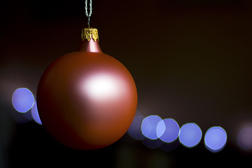 Image showing Christmas balls