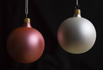 Image showing Christmas balls