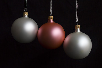 Image showing Christmas balls