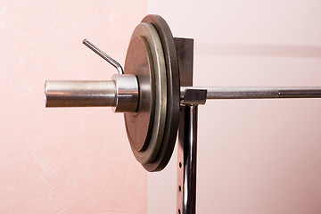 Image showing barbell