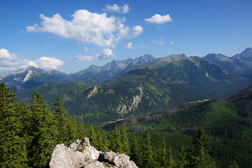 Image showing View of the Tatras