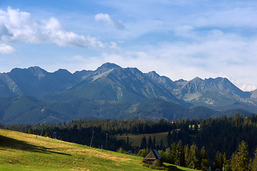 Image showing View of the Tatras