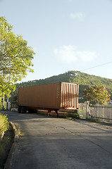 Image showing abandoned truck highway bequia