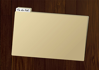Image showing to do folder