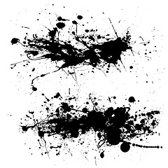 Image showing splat dribble grunge