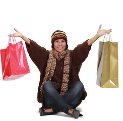 Image showing Happy shopping