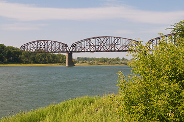 Image showing Railroad bridge