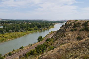 Image showing Yellowstone River