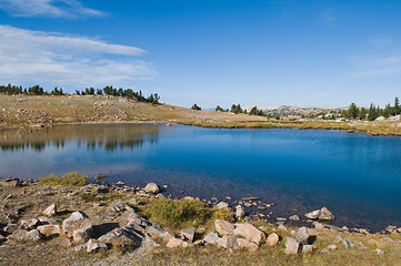 Image showing Mountain lake