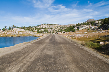 Image showing Mountain road