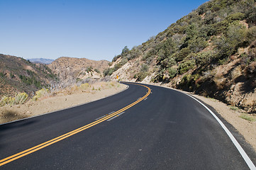 Image showing Los Padres road